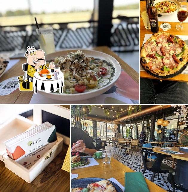 Platti al Pépé pizza place