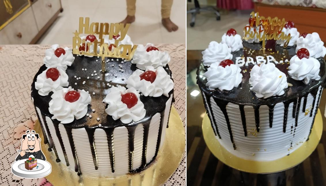 Chocolate cake at Sarika garbhe