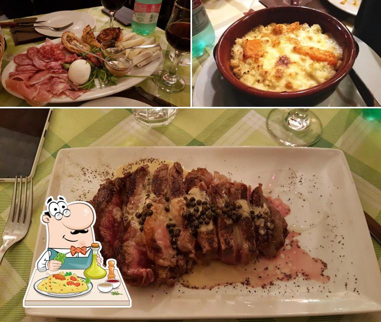 Platti al Osteria del Cavaliere