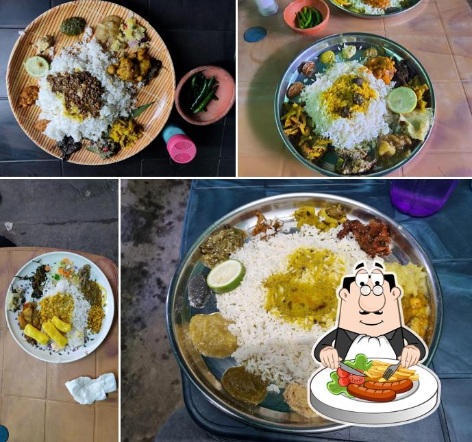 Meals at Tholua Juti Bhujanalay