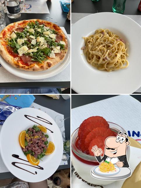 Spaghetti alla carbonara al Ristorante Pizzeria La Cà