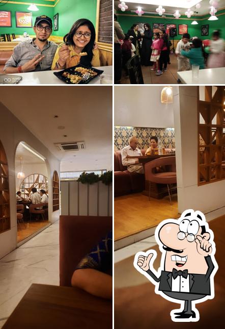 The interior of Uncle Sam's Pizzas