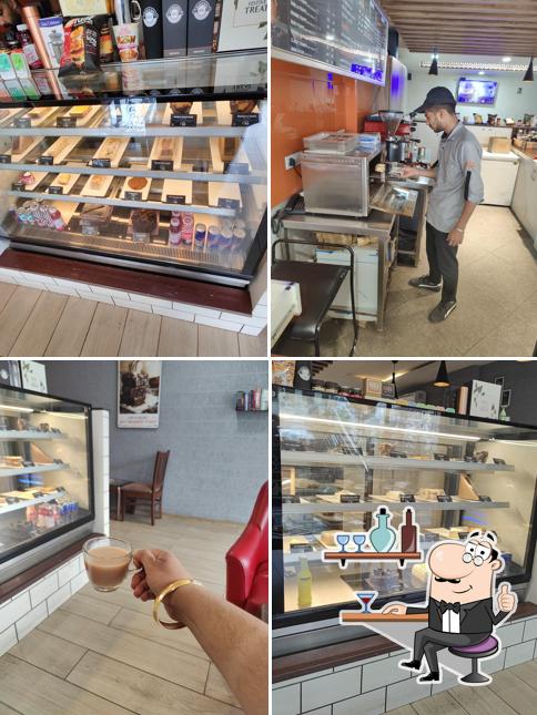 The interior of Barista - Times Square Mall