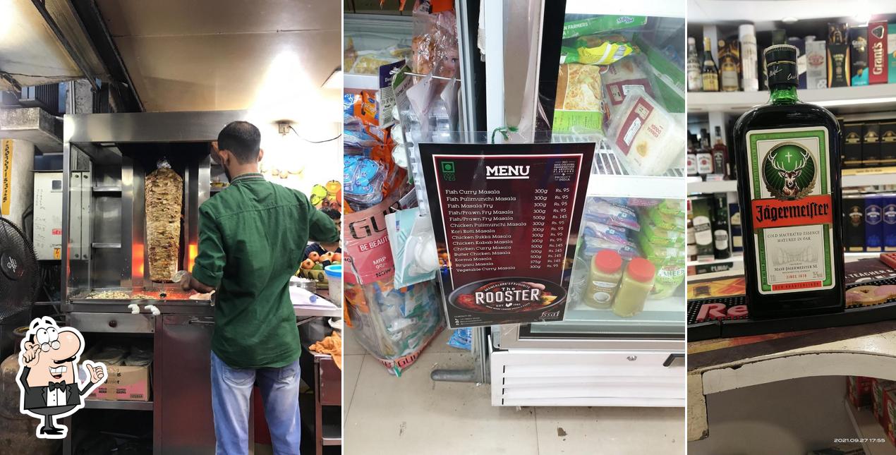 The interior of Misbah Supermarket