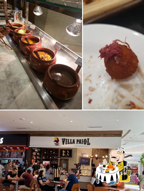 Esta é a foto ilustrando comida e interior no Villa Paiol