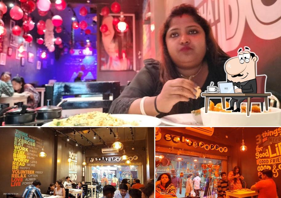 The interior of Salt Pepper