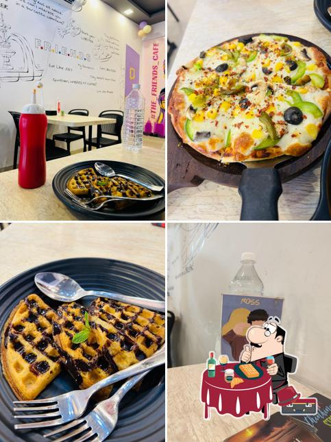 Waffles at FRIENDS CAFE