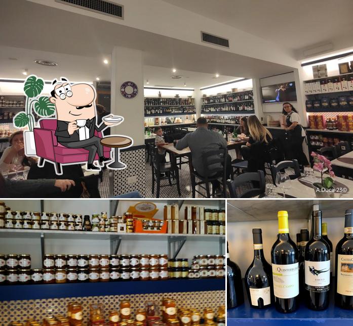 La foto di interni e vino da Melius Salumeria con Cucina La foto di interni e vino da Melius Salumeria con Cucina