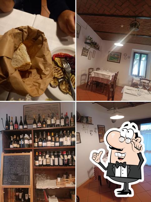 Dai un'occhiata agli interni di Osteria Amelia