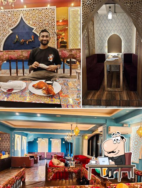 Check out how AAYAT restaurant looks inside