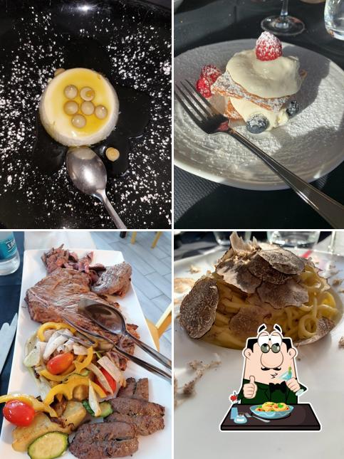 Cibo al Trattoria ai Cacciatori