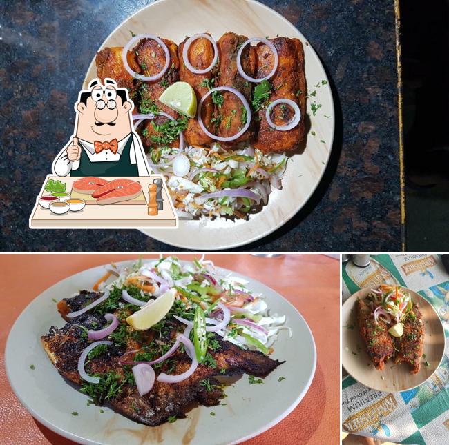 Bistro Sun & Sea Beach Shack Cafe offers a menu for seafood lovers