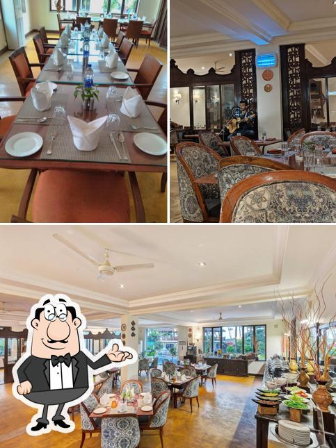 Take a seat at one of the tables at Ripples - A Club Mahindra Restaurant, Acacia Palms, Goa