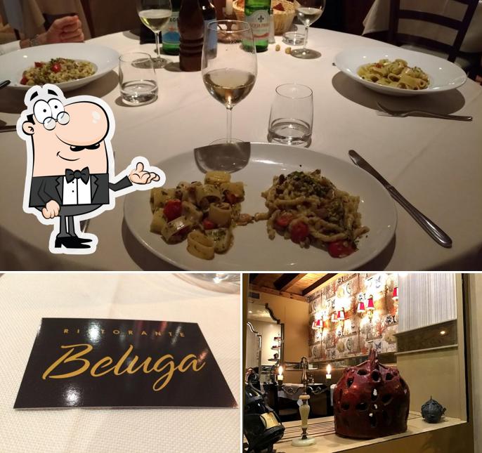 Siediti a un tavolo di Ristorante Beluga