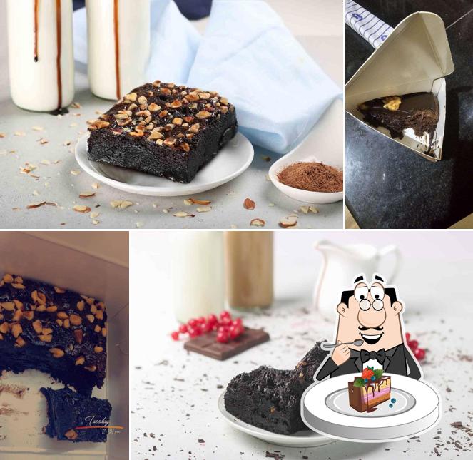 Chocolate cake at Sweet Truth Padur