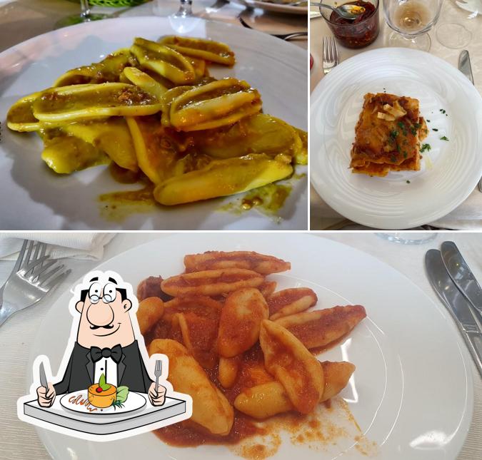 Platti al Albergo Ristorante il Frantoio