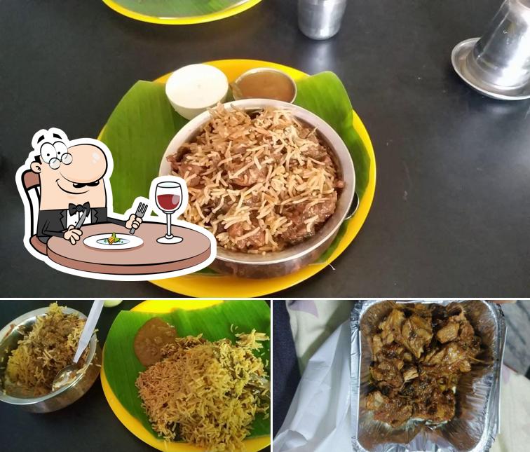 Meals at Bujjigadi Biriyani