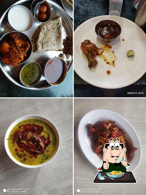 Food at Hotel Jagdamb
