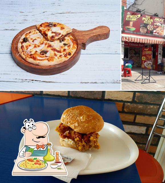 Meals at Hungry Kyaaaa? - Pizza And Fried Chicken