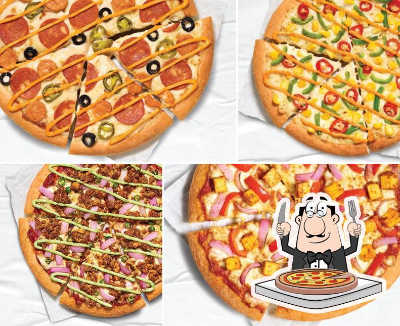 Get different kinds of pizza