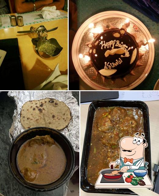 Chicken curry at Amer Greens