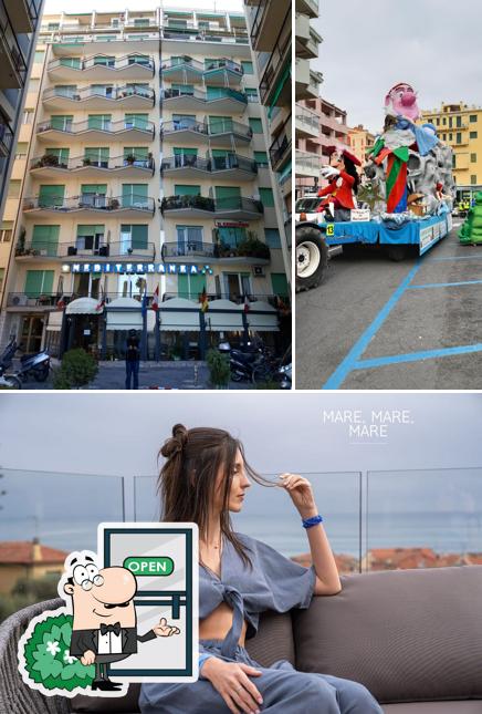 Tra le varie cose da Hotel Mediterranea (Nuova gestione) si possono trovare la esterno e interni