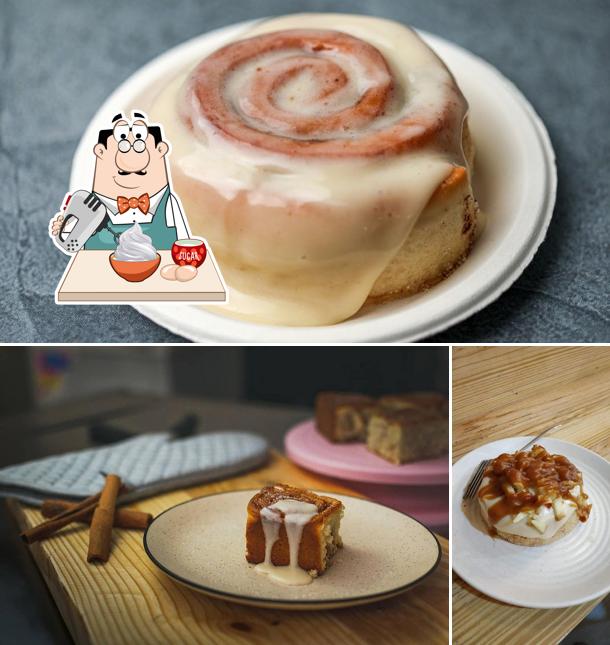No Meat Naan, Coffee Shop, Bakery & Patisserie offers a range of sweet dishes