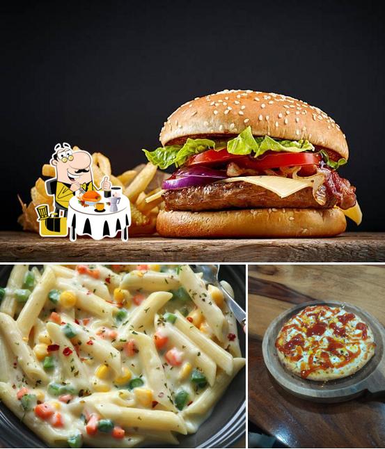Food at Wow Pizza Cafe