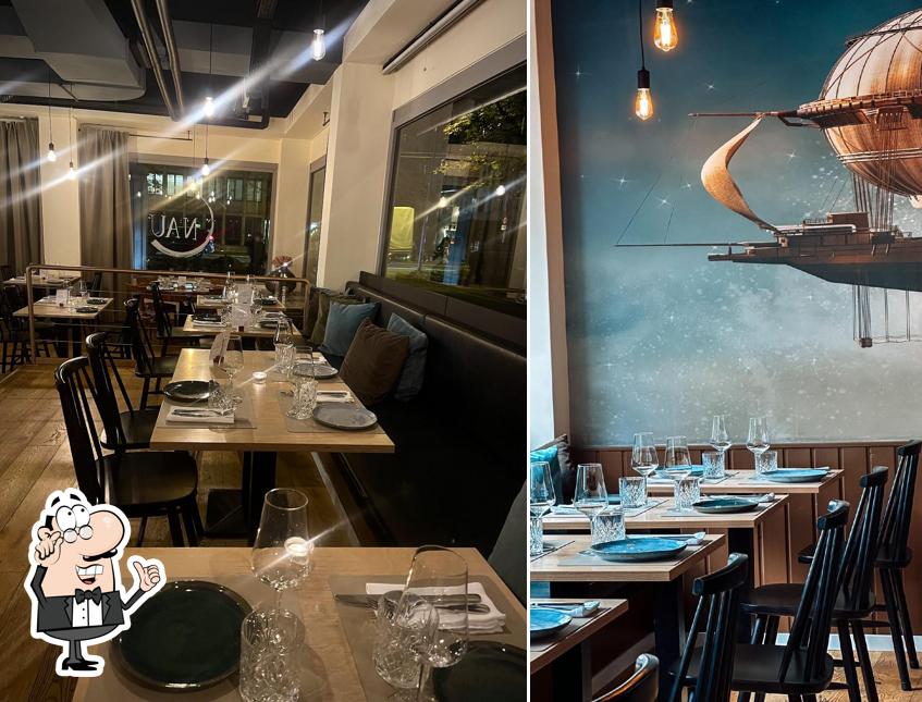 Dai un'occhiata agli interni di NAU Restaurant