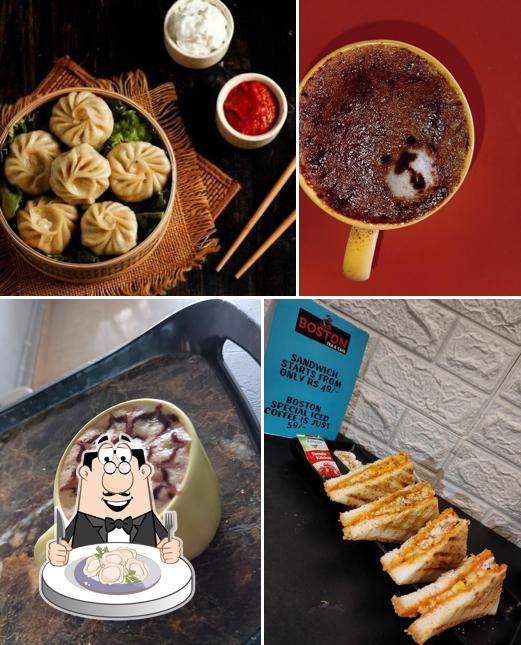 Dumplings at Boston Tea and Cafe