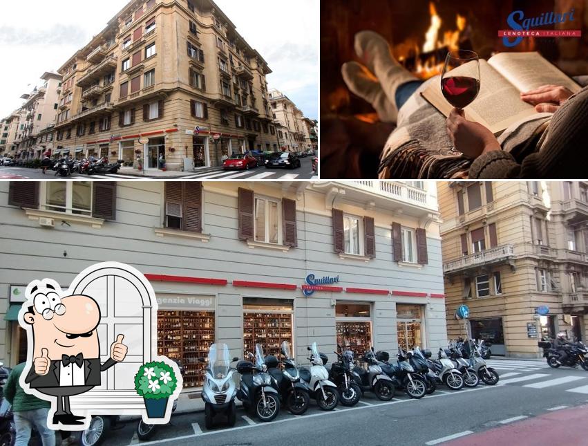 Questa è la foto che mostra la esterno e bevanda di Enoteca Squillari 2 - Via Malta 19 r