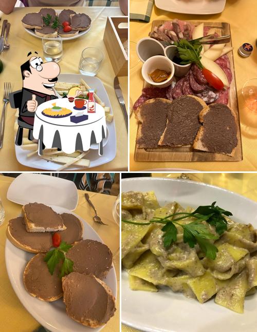 Piatto di formaggi al Osteria Delle Catene