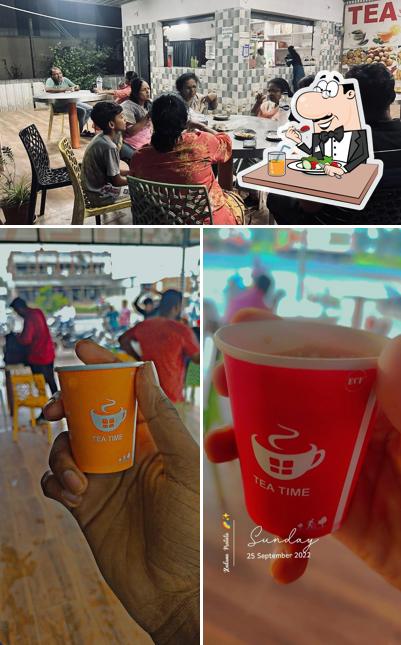 Among different things one can find food and interior at TEA PARTY TALLAREVU
