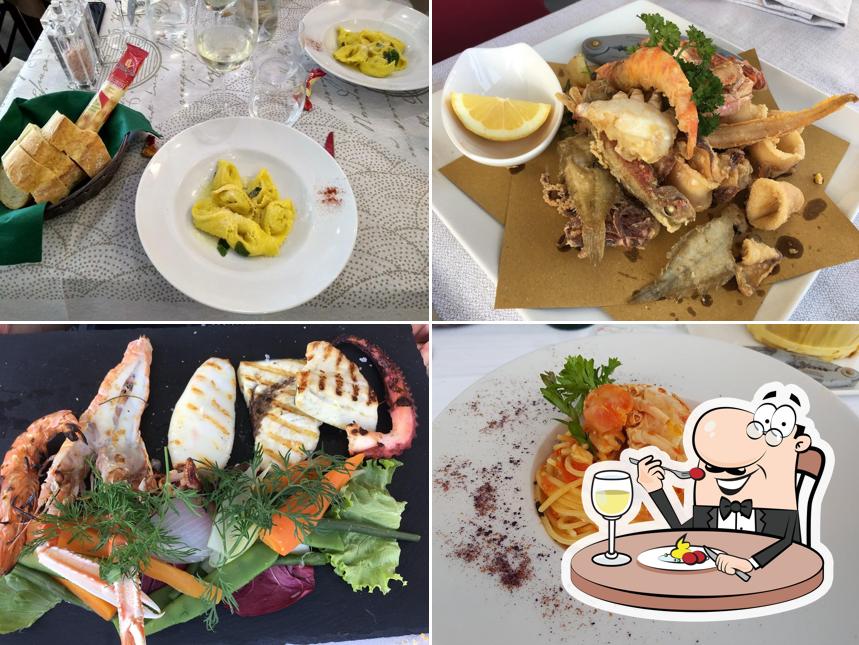 Platti al Trattoria dall'Abate - Specialità Pesce