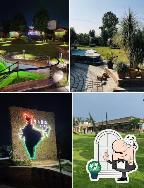 You can get some fresh air outside SaSa Resort