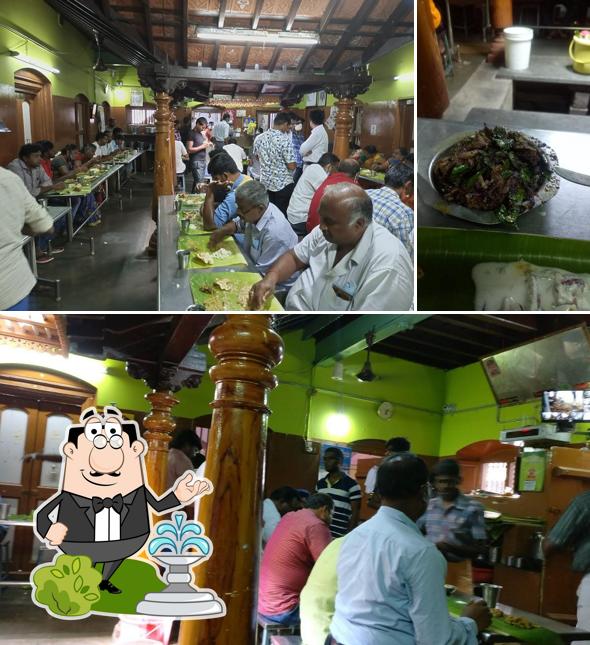 Among various things one can find exterior and beverage at Annalakshmi Mess
