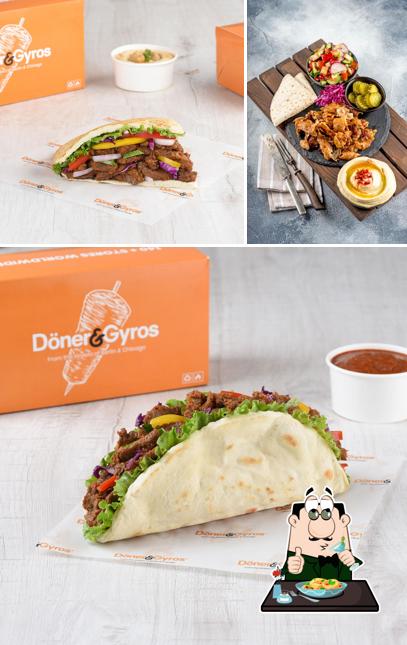 Food at Döner & Gyros