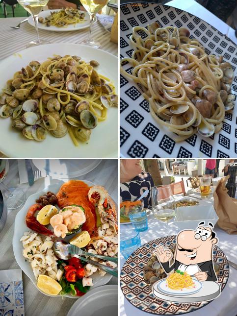 Spaghetti alla carbonara al Jamaica Beach .2B