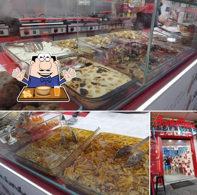 Guarda la immagine che raffigura la cibo e interni di La Porchetteria