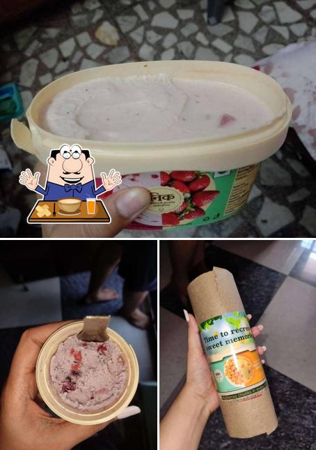 Clam chowder at NIC Ice Creams