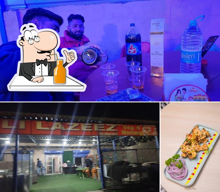 Enjoy a beverage at Dilli Lazeez