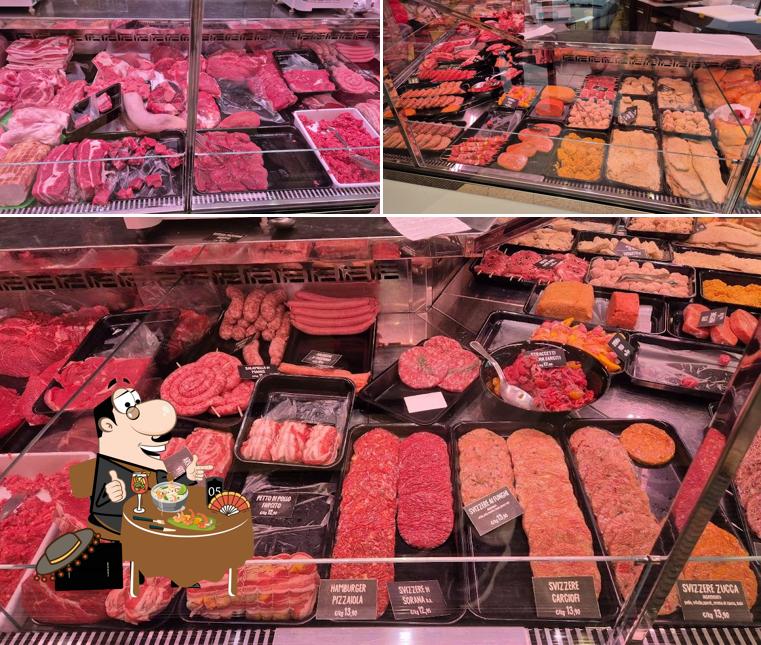 Platti al Macelleria Gastronomia Panetteria Da Bruno Carlotto