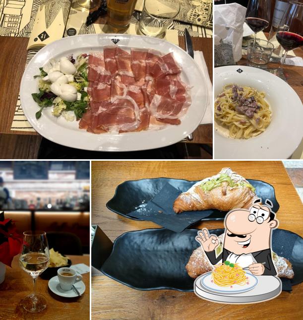 Spaghetti alla carbonara al Prosciutteria IE Udine