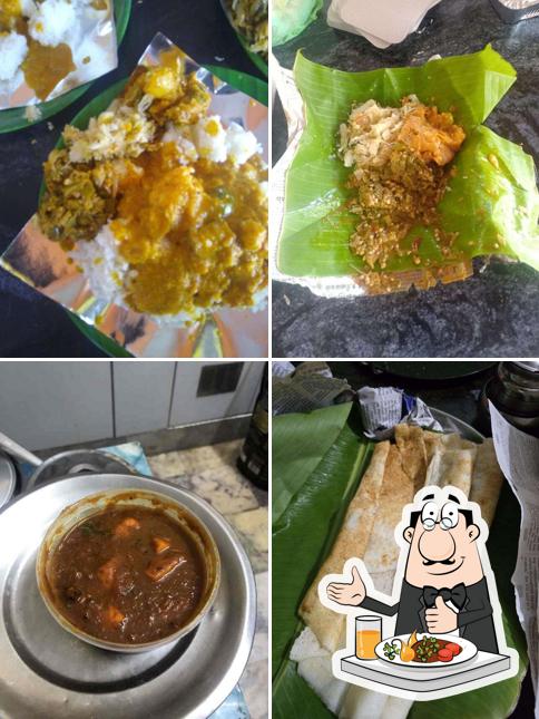Food at Sri Sakthi Meenakshi Hotel
