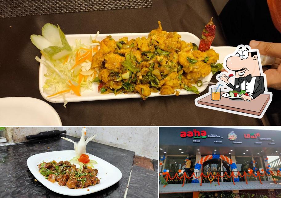 Meals at Aaha Family Restaurant