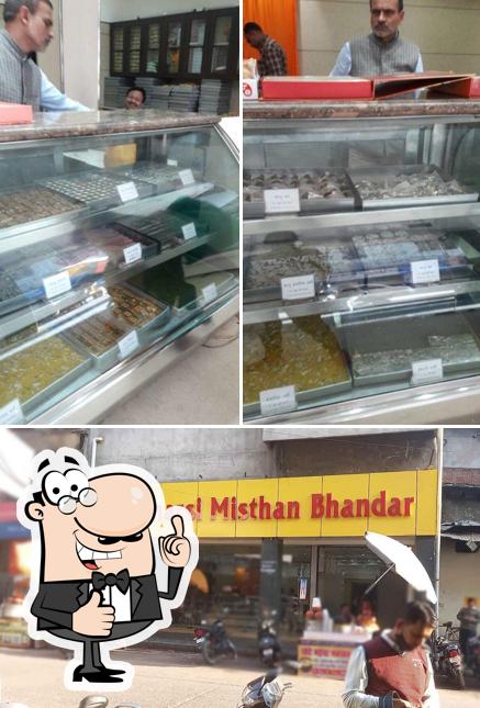 Look at the picture of Banarsi Mishthan Bhandar
