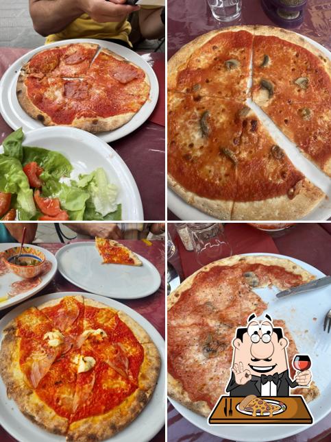 Essayez différents types de pizzas