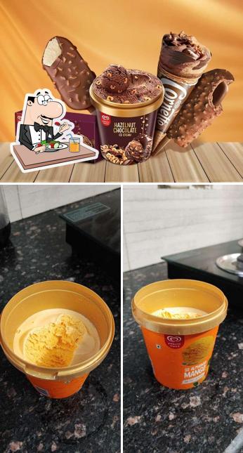 This is the photo displaying food and beverage at Kwality Wall's Ice Cream And More