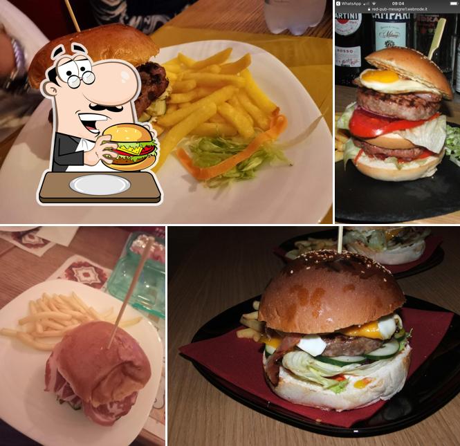 Concediti un bell'hamburger a Red Ristorante pub Mesagne centro storico