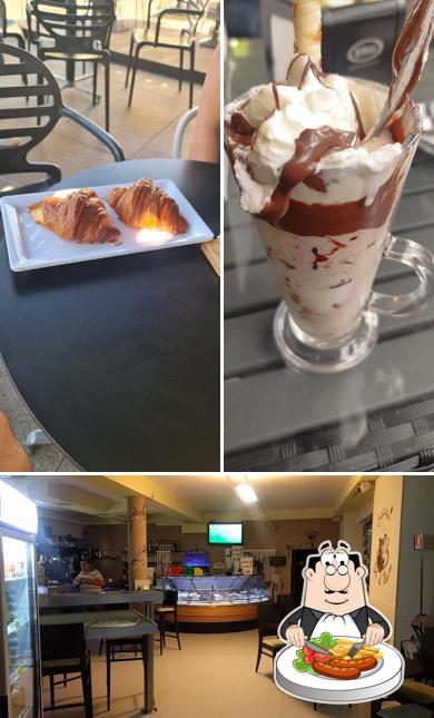 Bar gelateriaCorona si caratterizza per la cibo e interni